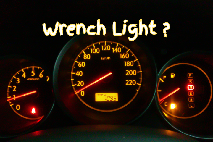 what does the wrench light mean